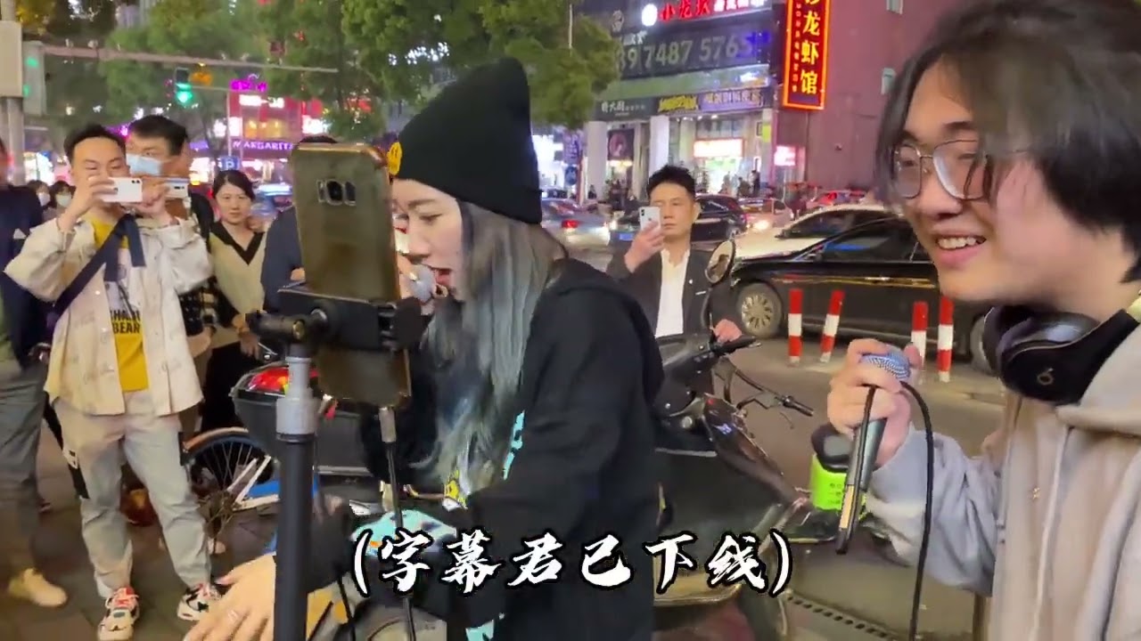街頭!!!好聲音宿涵版《四面楚歌》ㄧ開口燃爆全場!!!    #周杰倫
