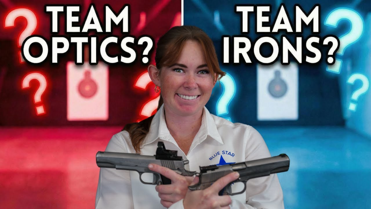 Iron Sights or Red Dots? Here's What You Need to Know