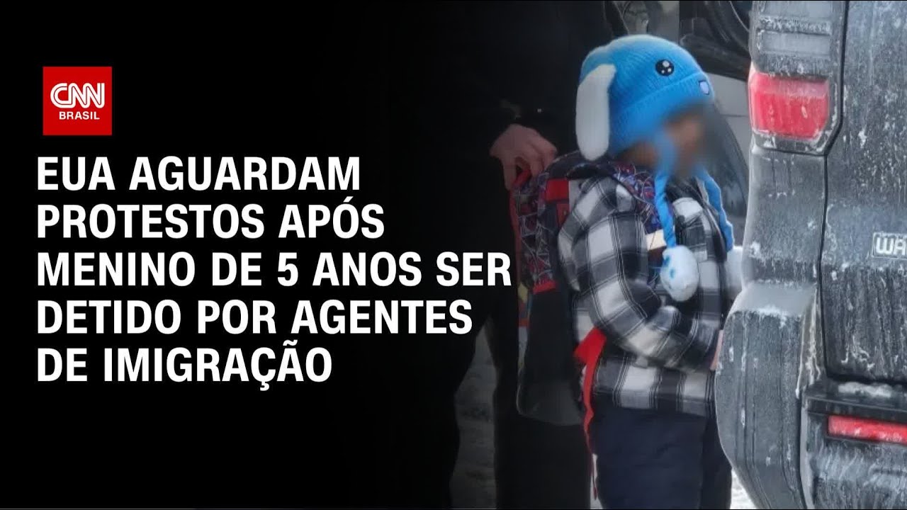 Minnesota deve ter novos protestos após menino de 5 anos ser detido pelo ICE | LIVE CNN