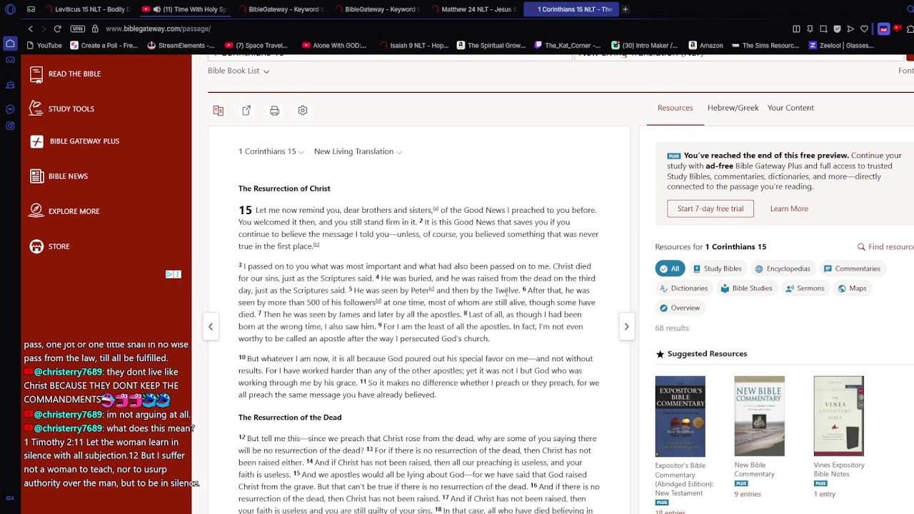 Read The Bible With Me EP. 14 | Leviticus 15-20
