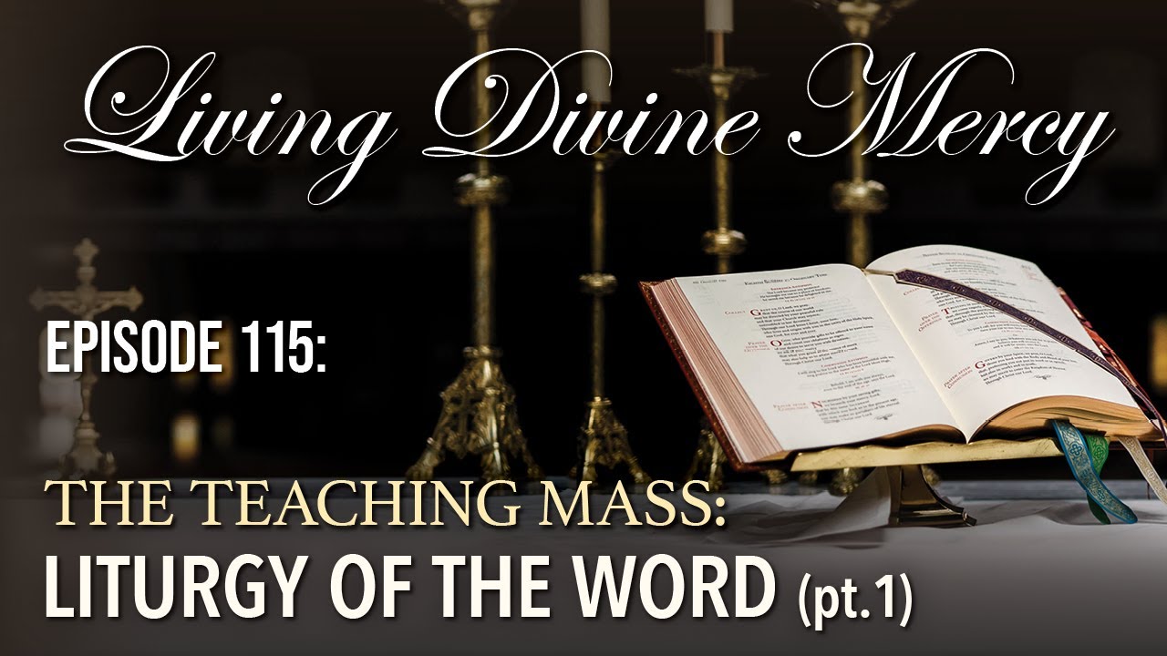 The Teaching Mass, Part 1 - Living Divine Mercy TV Show (EWTN) Ep.115 with Fr. Chris Alar, MIC