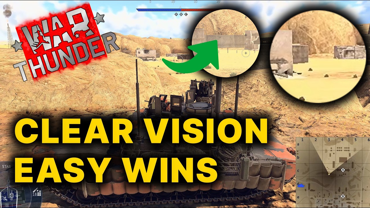 SEE EVERYTHING and Beyond | CHEAT-LIKE Settings in War Thunder