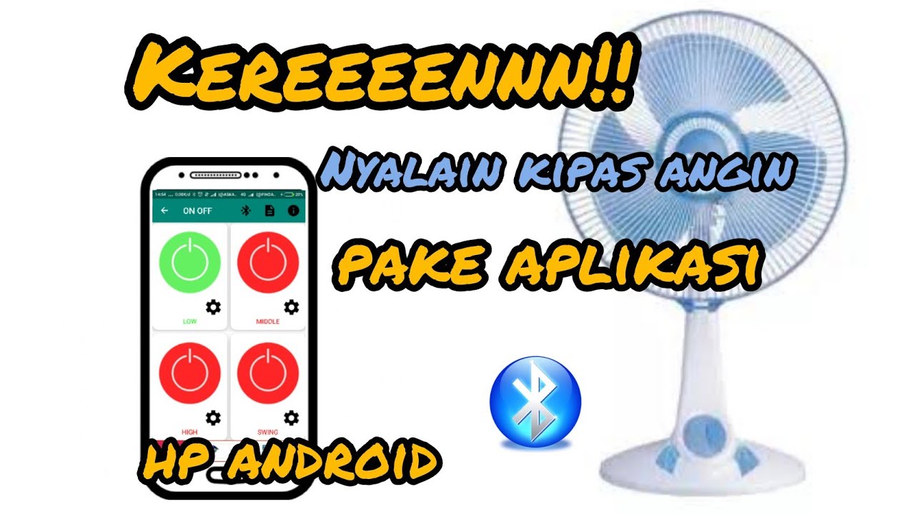 Menyalakan kipas dengan hp android | Arduino & Bluetooth Hc-05 Tutorial