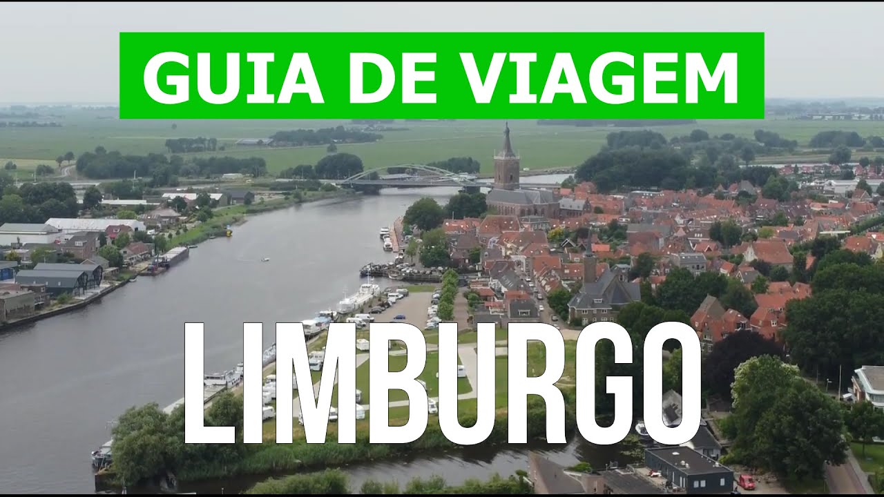 Limburg, Holanda | Cidade de Maastricht, Hasselt, Genk | Drone 4k v&iacute;deo | Prov&iacute;ncia de Limburgo