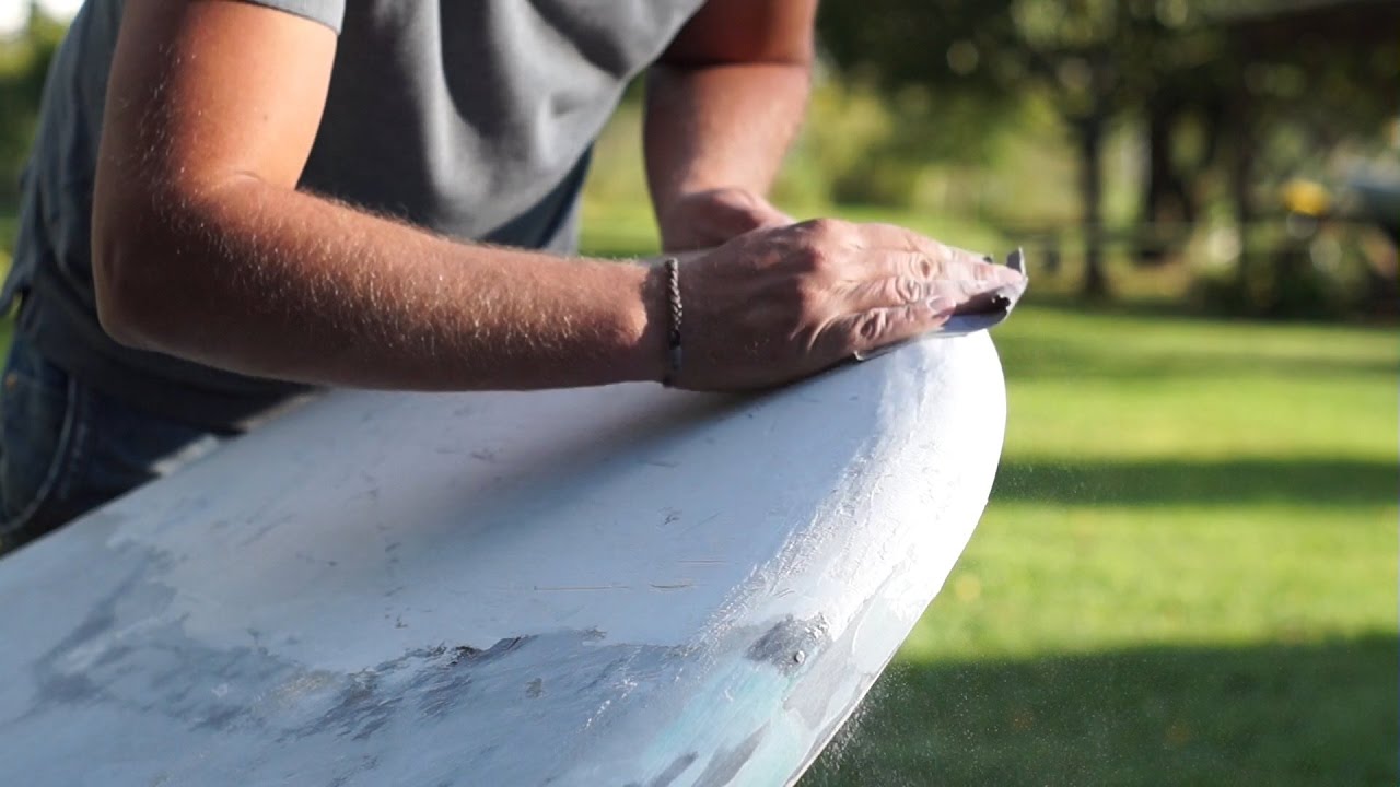 Windsurf-Board restaurieren / reparieren