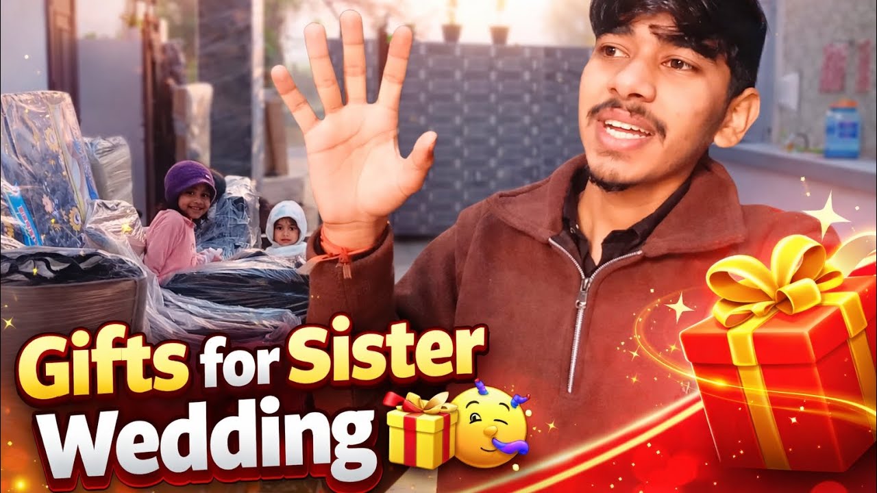 Small Gifts for Sister Wedding 🎁🥳 | Life With Sourav kamboj #vlog #lifestyle #lifestylevlog 