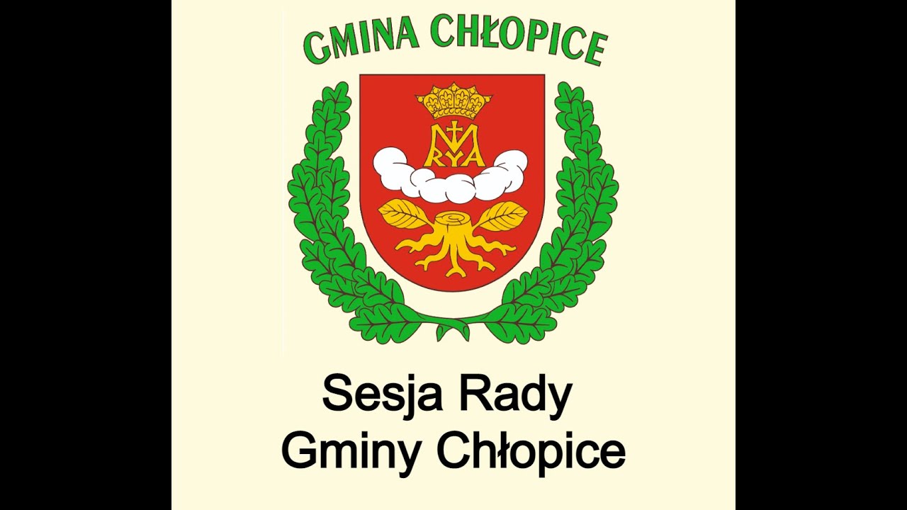 XVII SESJA RADY GMINY CHŁOPICE 22.07.2025  r.