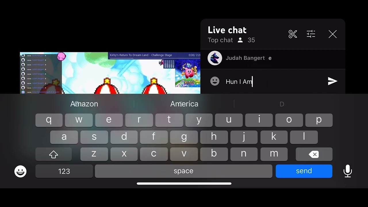 A Spammer In Kirby Live Radio 😐