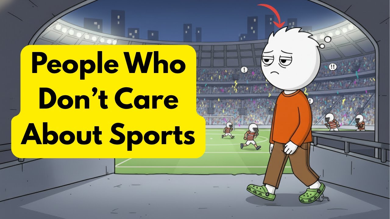 The Psychology Of People Who Don't Obsess Over Sports