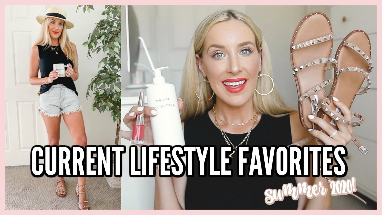 CURRENT LIFESTYLE FAVORITES! BEAUTY, FASHION, SUMMER 2020 | OLIVIA ZAPO
