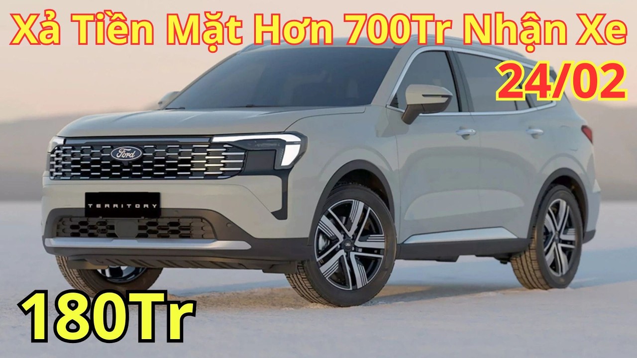 ✅Giá Khuyến Mại Ford Territory CUối Tháng 2. Xả Thêm Tiền Mặt Hơn 700Tr Nhận Xe Rồi | Xegiatot24h