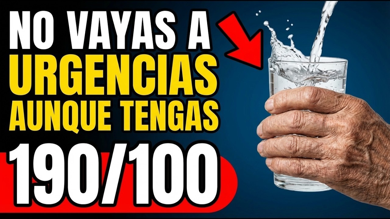 Presión 190/110? Baja la Presión AL INSTANTE Sin Ir al Hospital (Esto SÍ y Esto NO)