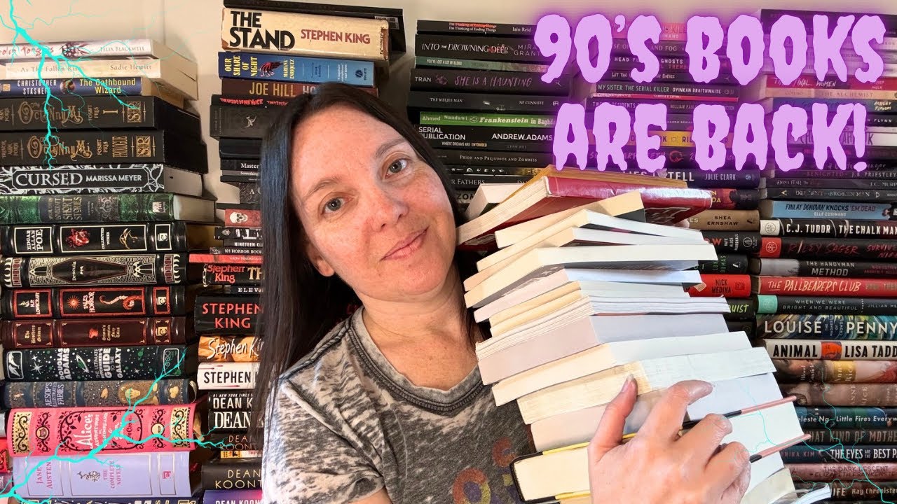 Old School April TBR 📼 Retro Horror, YA Nostalgia & 90s Book Vibes