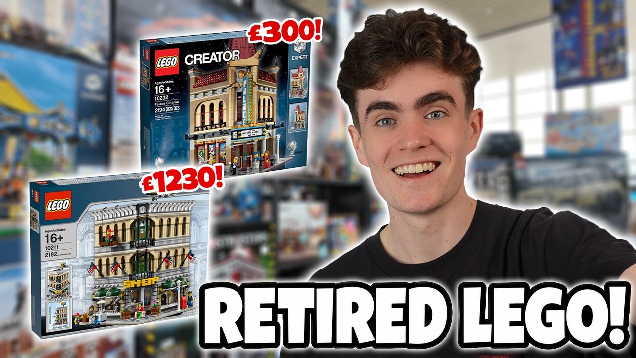 Моя первая конвенция LEGO! Поиск редких и снятых с производства модульных моделей на фестивале MK...