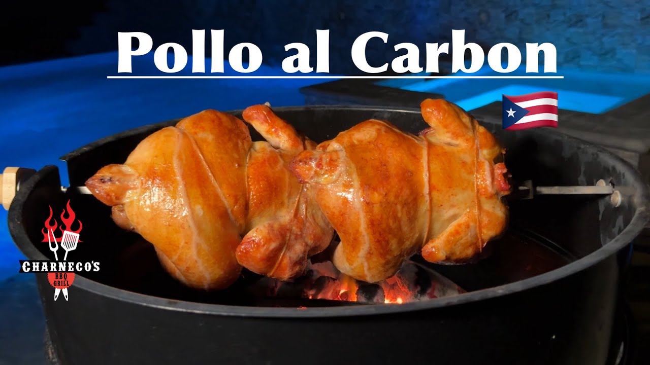 Pollo al Carbon con sabor a Puerto Rico Ep#284