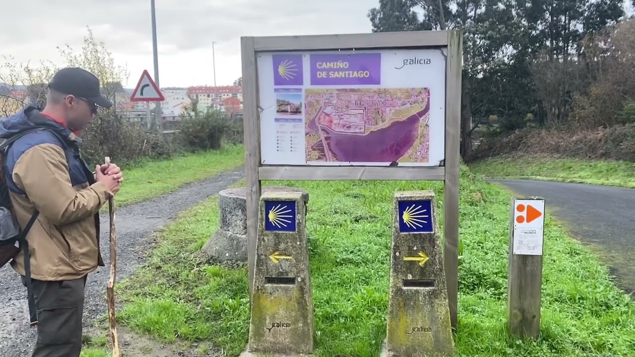 Camino Inglés. Etapa 1. Ferrol - Pontedeume. 29 km. 26-12-23