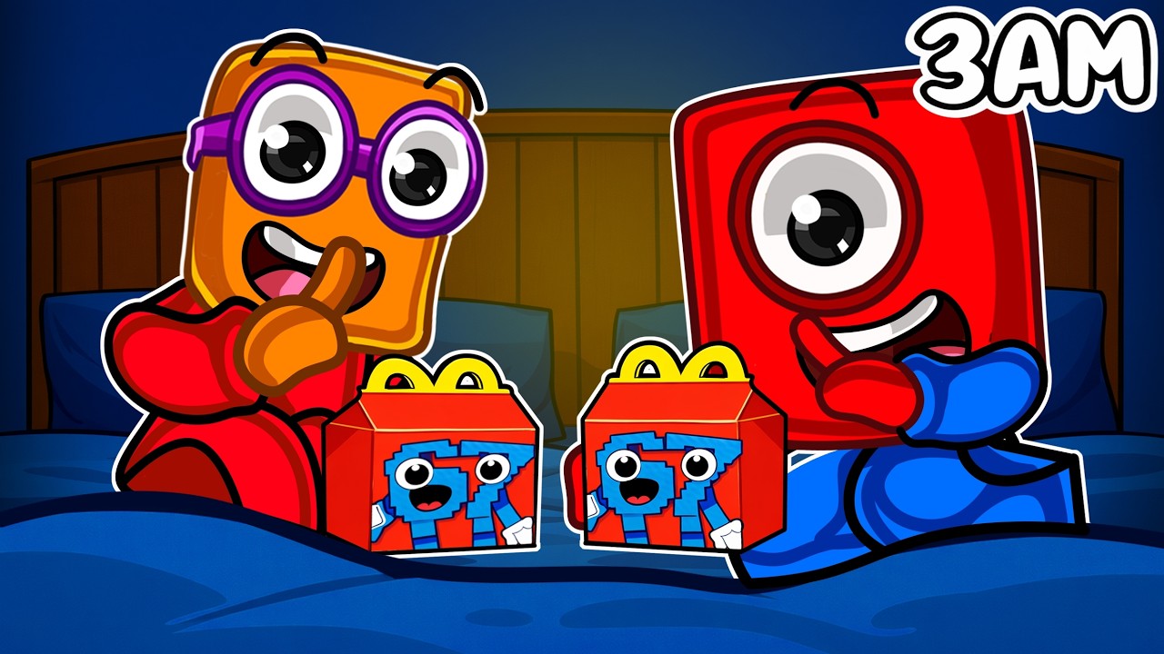 Numberblocks Order 67 HAPPY MEAL At 3AM!