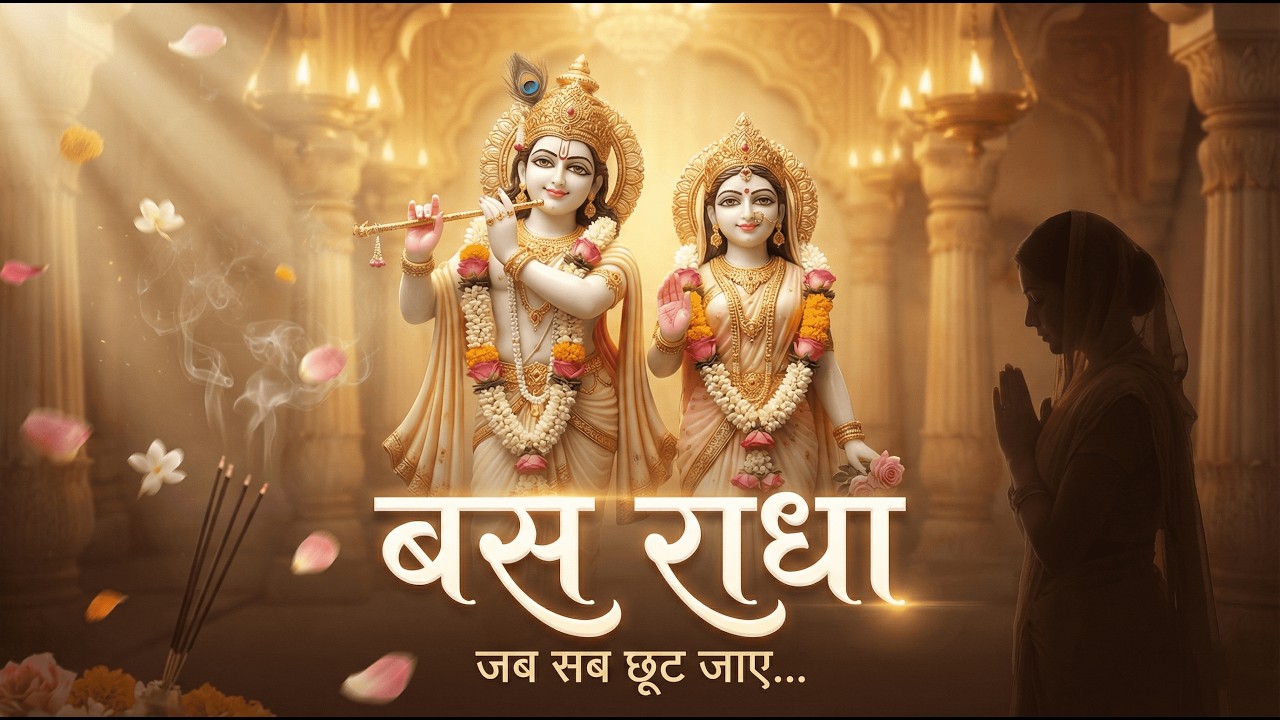 राधा नाम ही जीवन है | Radha Naam Bhajan | Emotional Radha Song | Bhakti Music