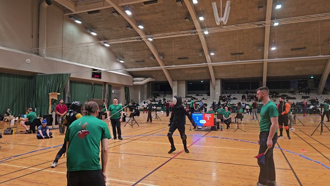 Helsinki Longsword Open 2025 - Thomas Kesler vs Duncan Mclaren Saber Elims