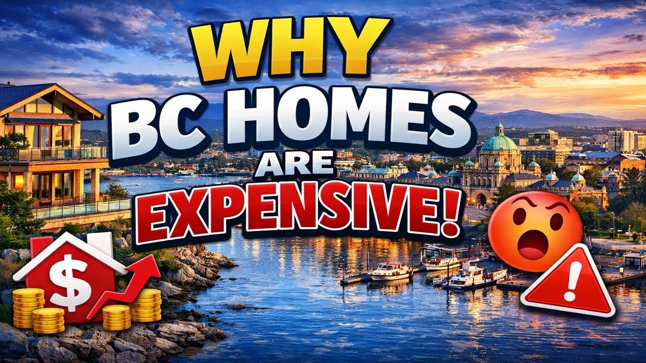 Why BC homes are expensive #realestate #canada 
