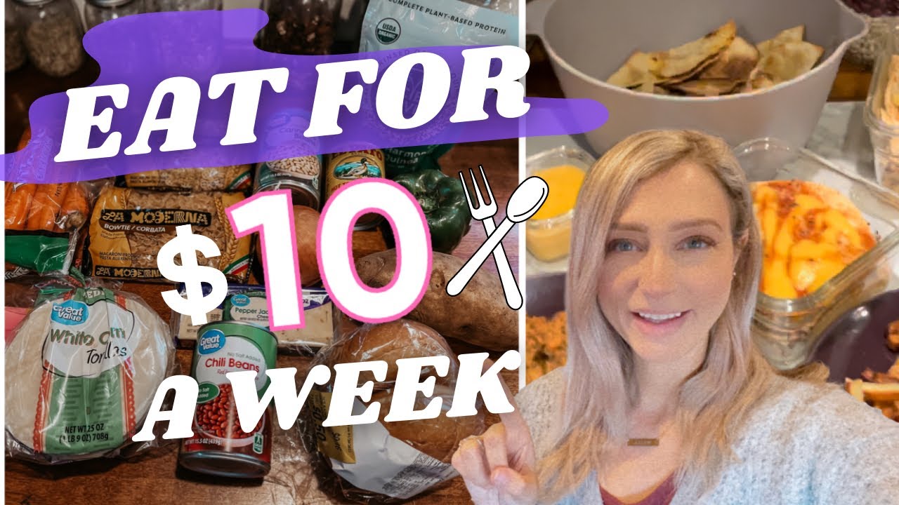 EXTREME BUDGET CHALLENGE || A WEEK OF MEALS FOR $10 || CHEAP RECIPES