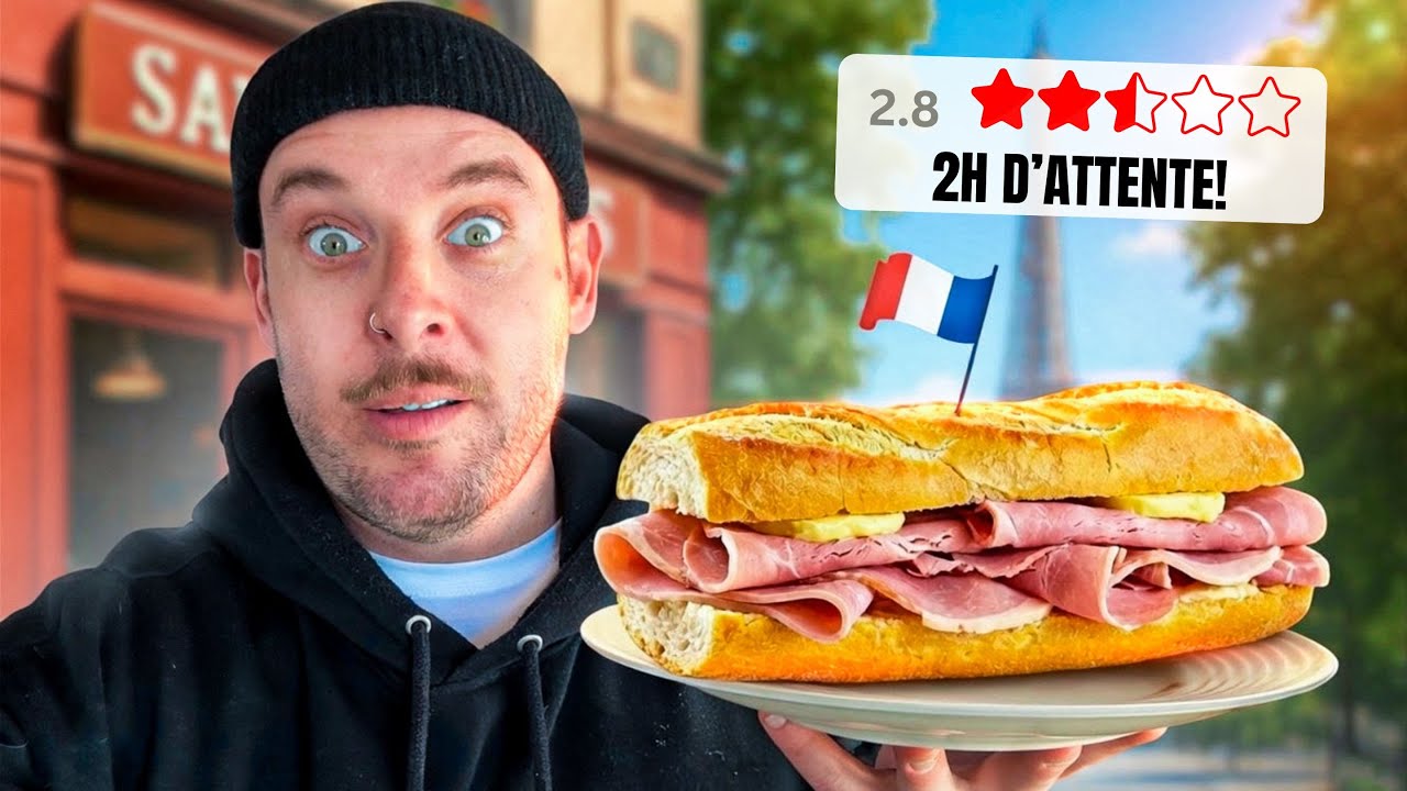 Je Teste Les Jambon-Beurre les PLUS SURCOTÉS De Paris! 🥖