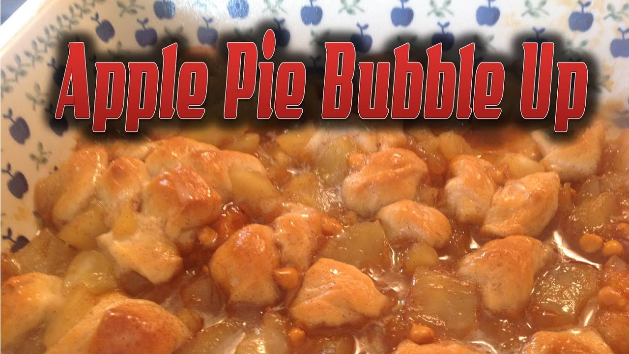 Apple Pie Bubble Up Dessert - Oven