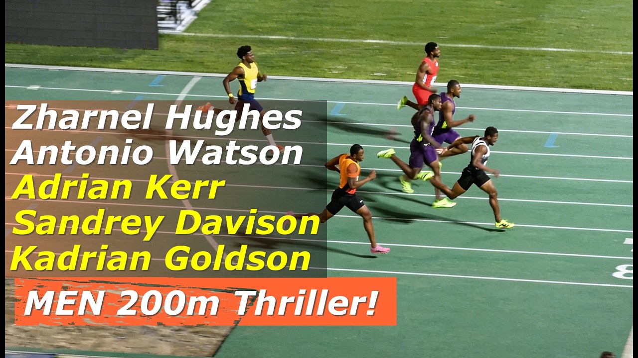 Бегун на 400 метров с барьерами Рошон Кларк сенсационно обыграл звезд спринта в захватывающем заб...