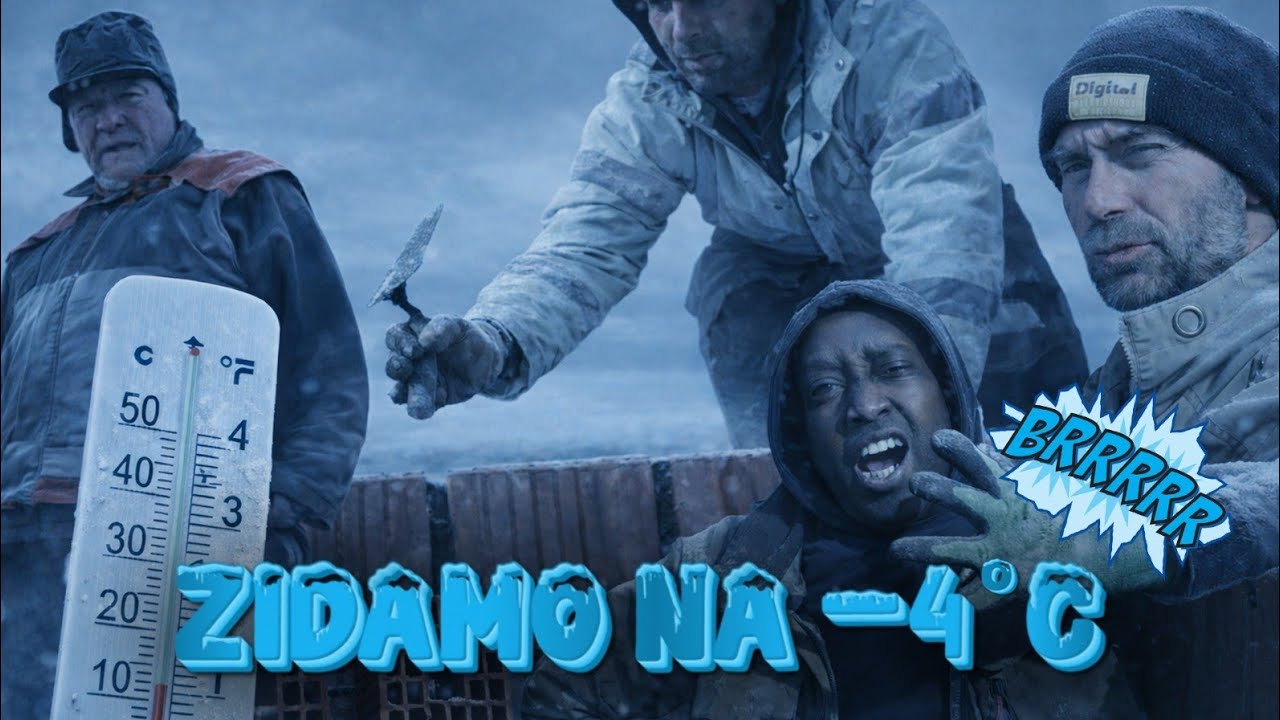 ZIDAMO NA -4 JEDNA STRANA ZAVRDENA   NA 13 REDA   EP-114