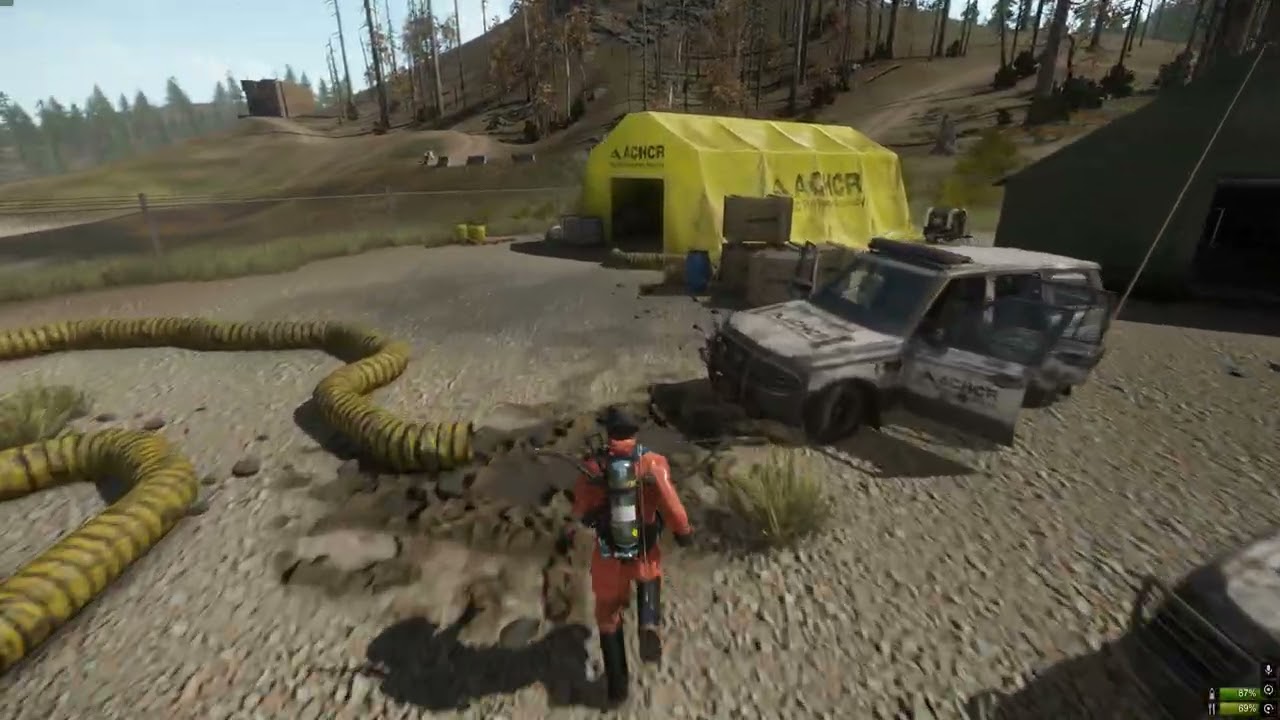 Miscreated en español. Loot radioactivo.