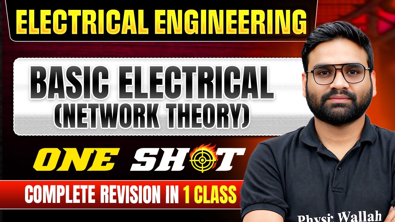 Basic Electrical (Network Theory) One Shot | EE | Complete Revision for SSC JE & RRB JE 2026