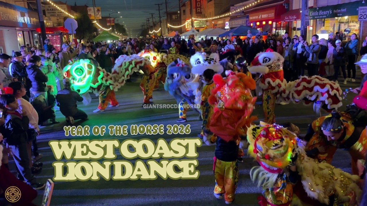 West Coast LED Lion Dance Parade