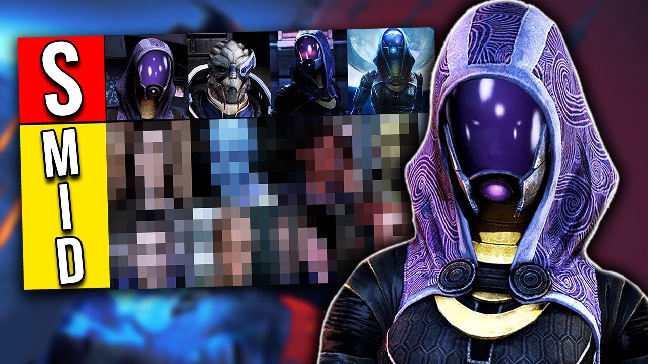 Actual ULTIMATE Mass Effect ROMANCE Tier List (Including ANDROMEDA!)