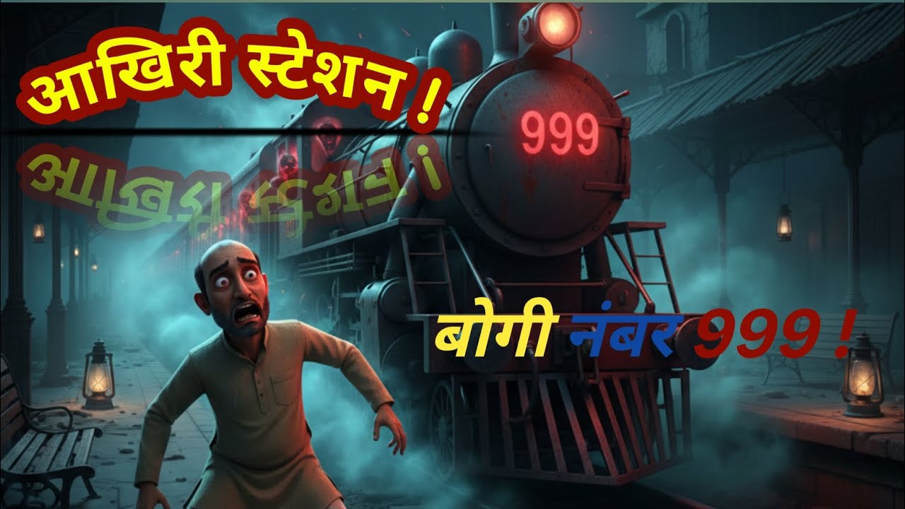 ।। आखिरी स्टेशन ।। बोगी नंबर 999 ।। Horror Story ।। Darawani kahani ।। Kahaniyan ।। Ai Story ।।