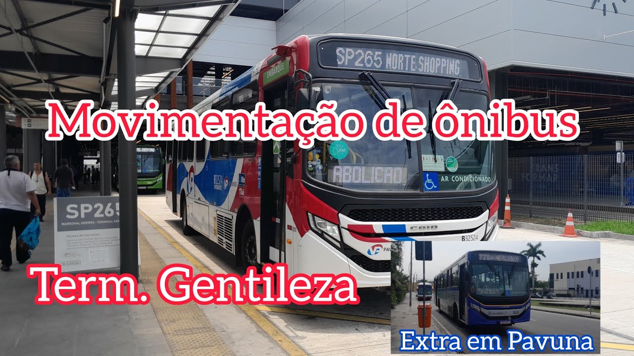 Movimentação de Ônibus #10 Term. Gentileza + extra em Pavuna 30/11/2024