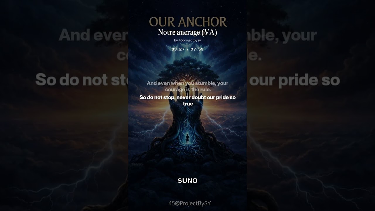 OUR ANCHOR (Notre Ancrage) (VA)