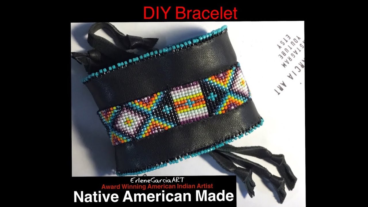 DIY Native American Beaded Bracelet