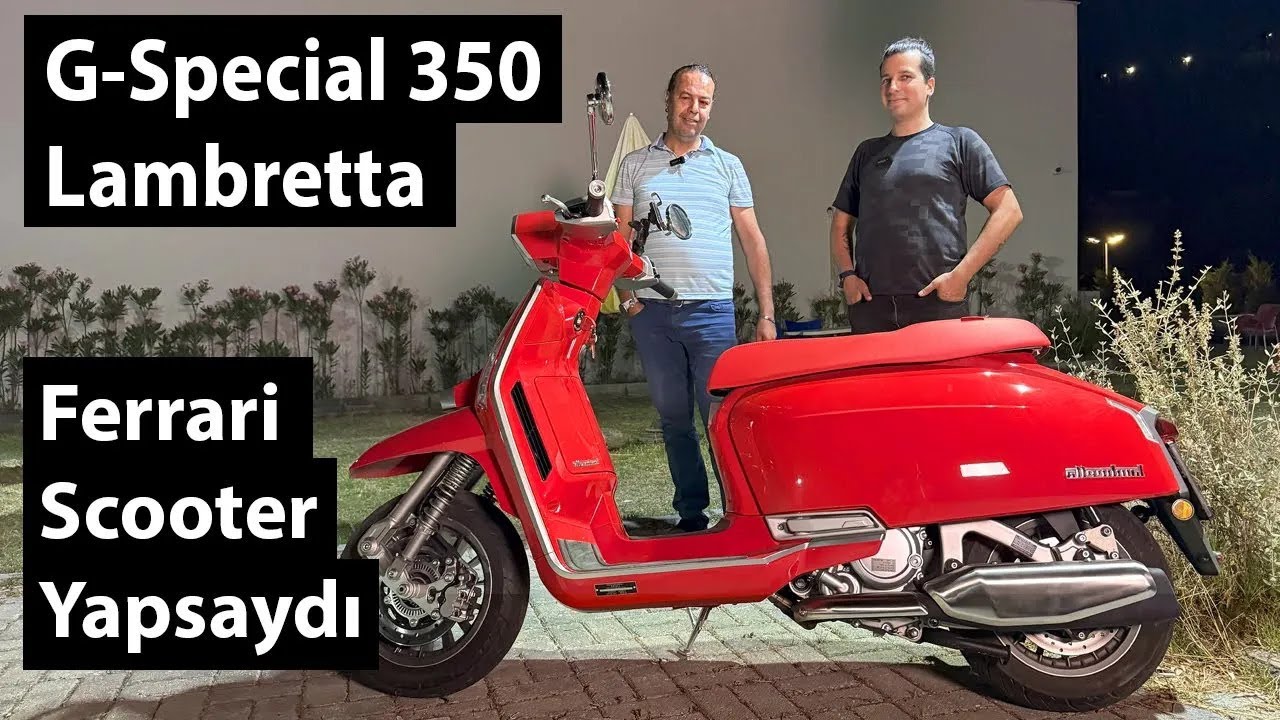 Lambretta G-Special 350 İnceleme ve Kullanıcı Yorumu | Ferrari'nin Scooter Versiyonu mu?