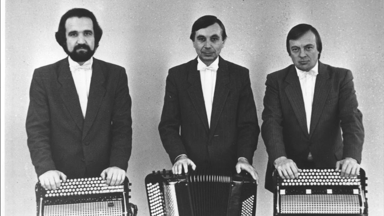 Братское трио баянистов 1989 год