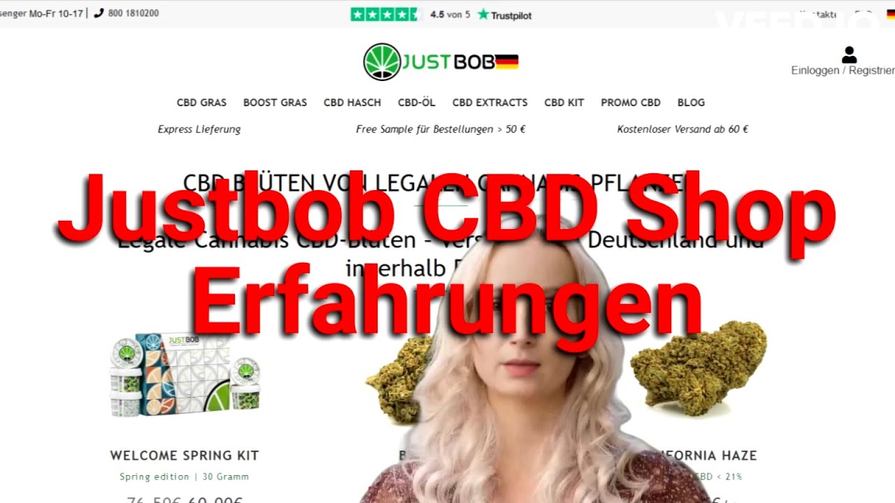 Justbob CBD Shop Erfahrungen und Bewertungen - Hanfcity
