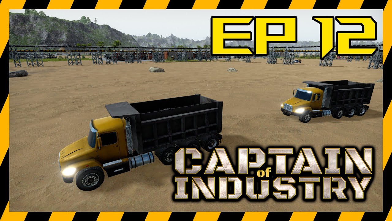 Captain of Industry - Novos caminhoes e produzindo aço - EP 12 PTBR