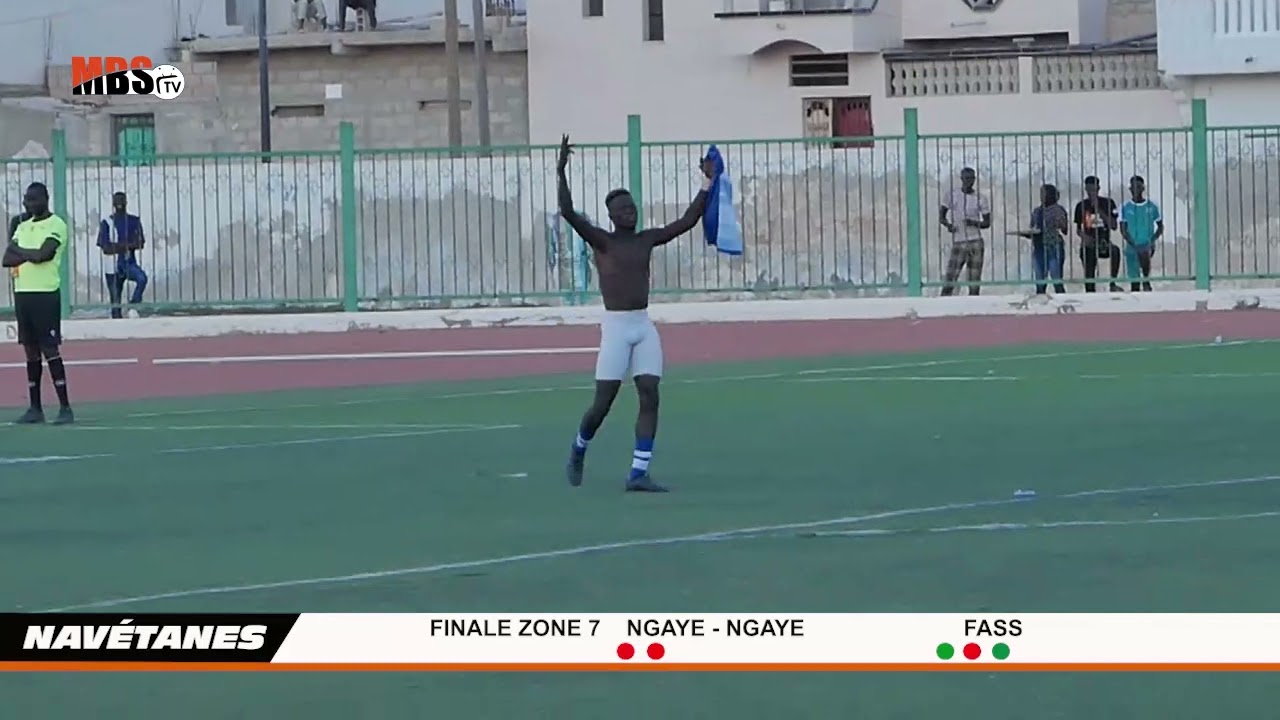 FINALE ZONE 7:  Tire au but NGAYE NGAYE - FASS  (5 - 4)