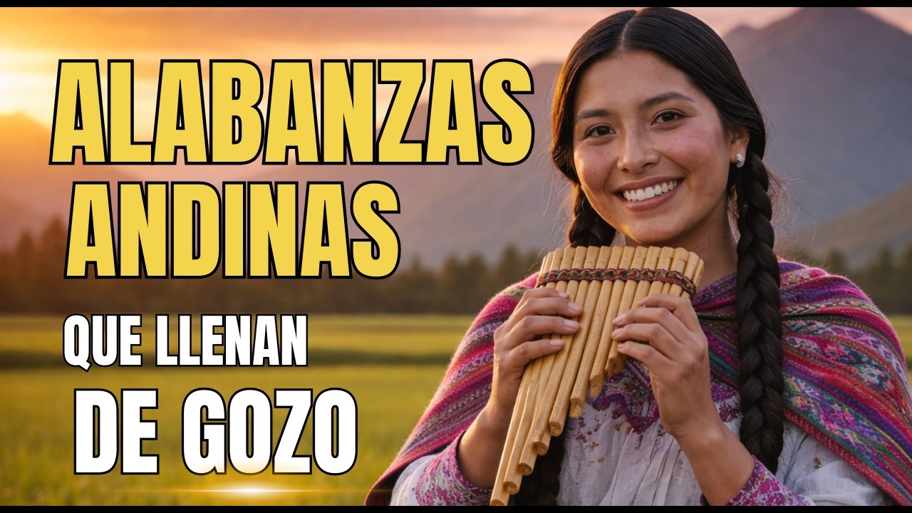 🌄Música Cristiana Andina Alegre 🎵 Mix de Alabanzas Cristianas que Llena el Corazón de Gozo
