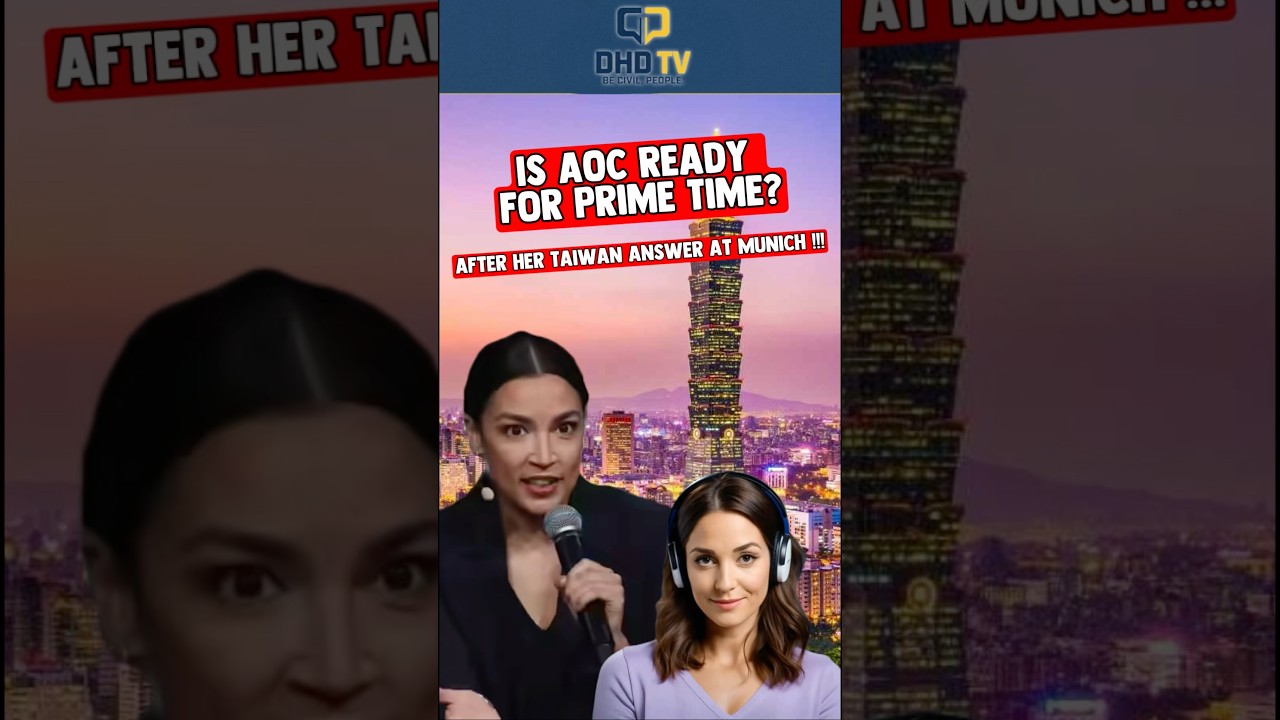 AOC&rsquo;s Taiwan Answer: Thoughtful or Not Ready? #shorts #politics