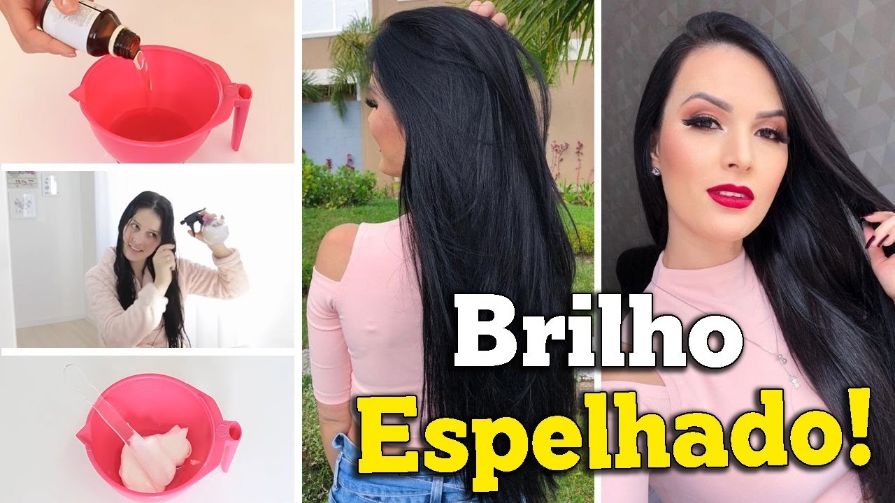 BRILHO EXTREMO! Cabelo Altamente BRILHANTE, ESPELHADO e DESMAIADO! por julia Doorman
