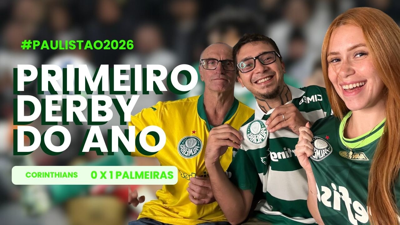 #REACT - corinthians 0 X 1 PALMEIRAS | PAULISTÃO 2026