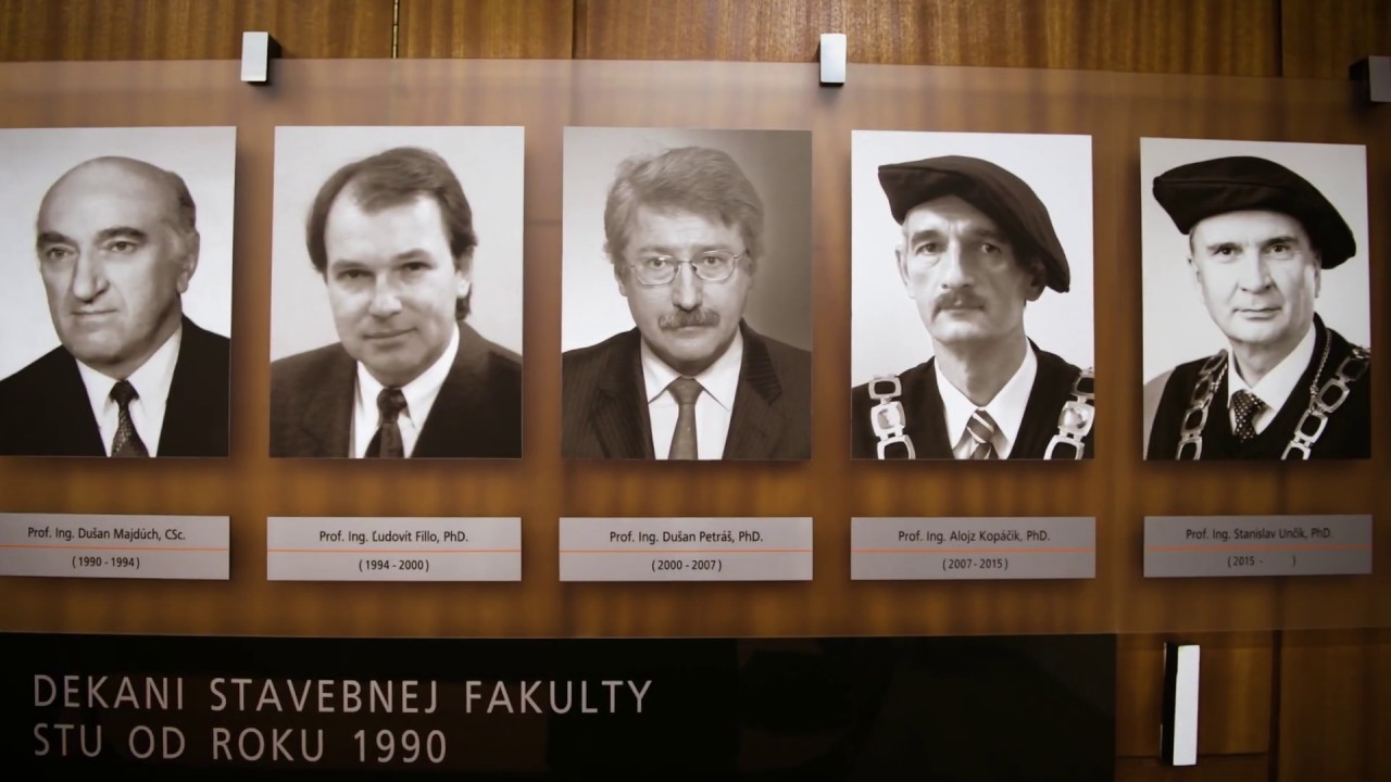 Stavebná fakulta včera a dnes (1938 - 2018)