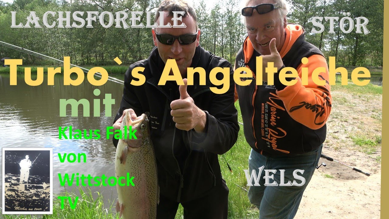 Turbo`s Angelteiche mit Micha on Tour und Klaus Falk von Wittstock TV !