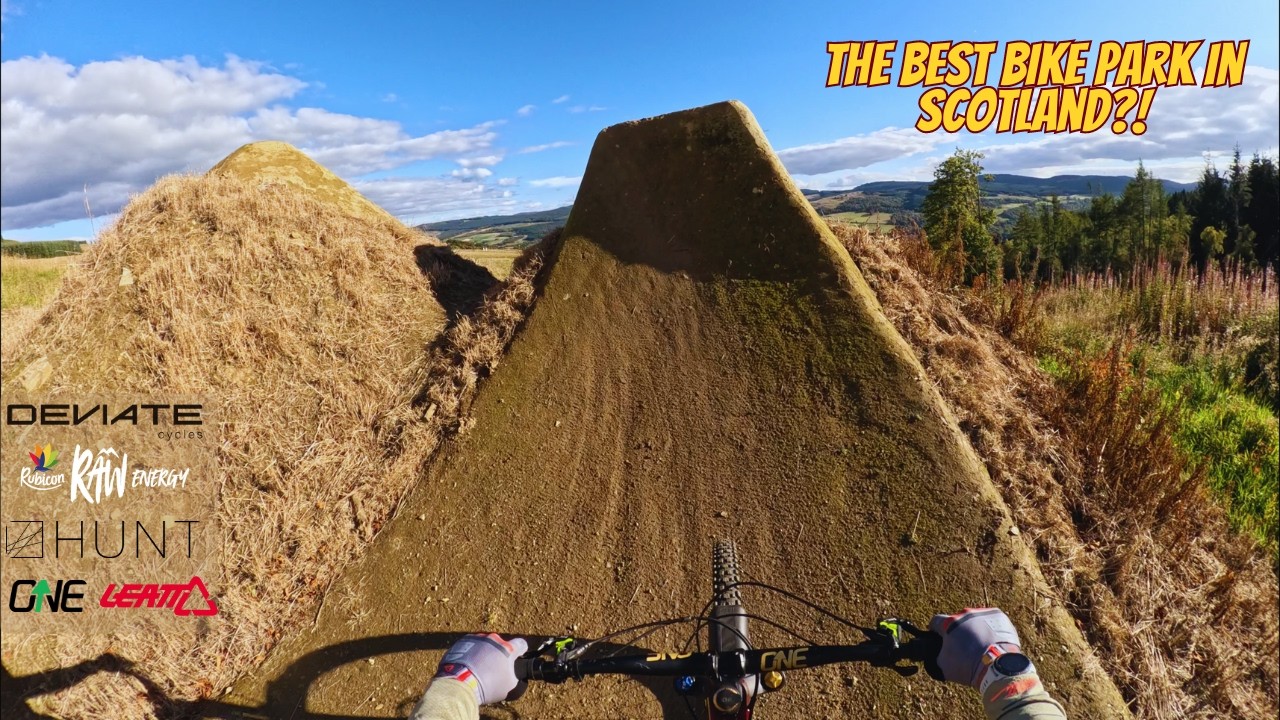 Does Glassie Bike Park Have The Best MTB Trails in Scotland? 🤯