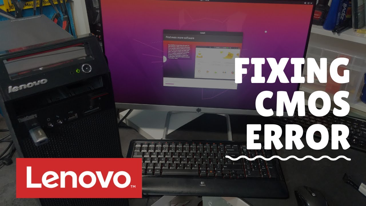 2 звуковых сигнала ошибки CMOS — Lenovo Thinkcentre E73 — тестирование при продаже из багажника а...